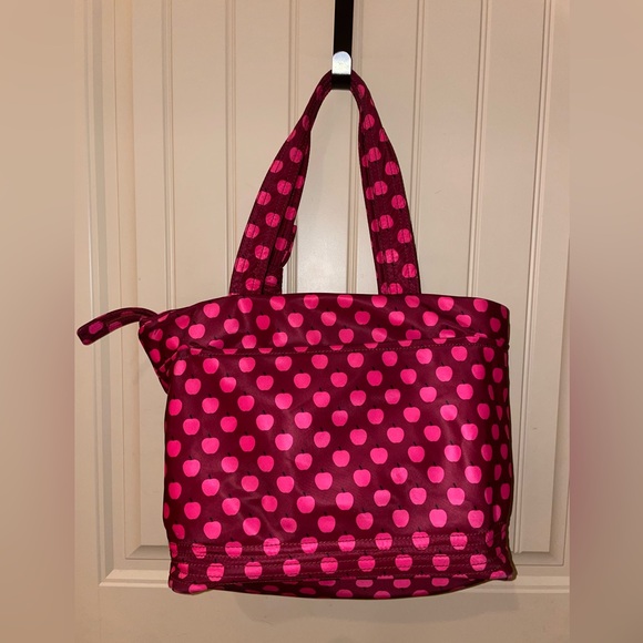 Kate Spade New York Flatiron Sophia Grace Baby Diaper Mothers Bag Red Apple - Picture 2 of 7